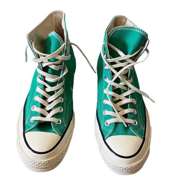 Converse Canvas Green Chuck 70 High Women's Size 10; Men's Size 8 - Picture 5 of 11
